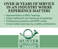 Hunter Consulting Ad