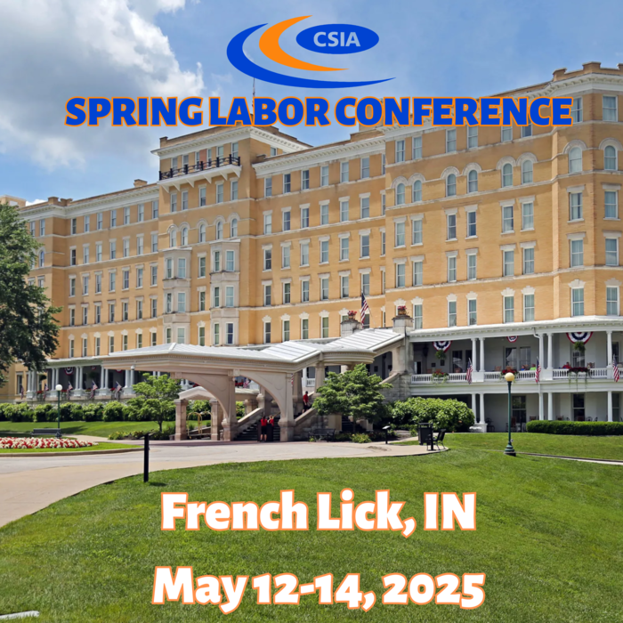 Register for the CSIA Spring Labor Conference!